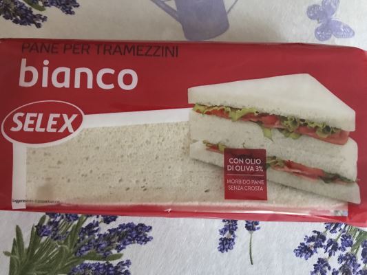 Pane  per tramezzini BIANCO