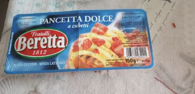 Pancetta dolce a cubetti