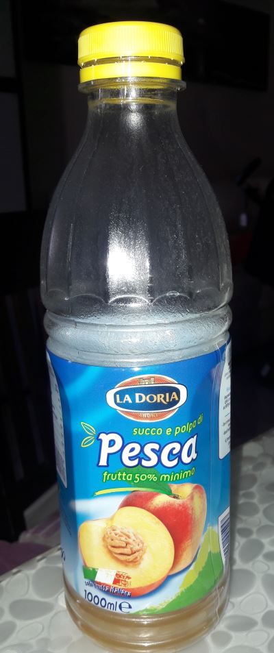 la doria succo e polpa di pesca