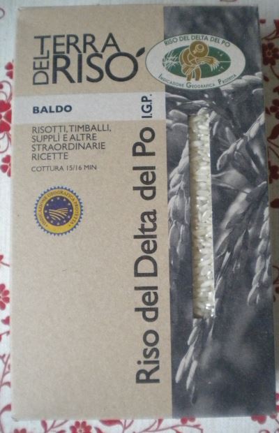 Riso baldo del delta del Po 