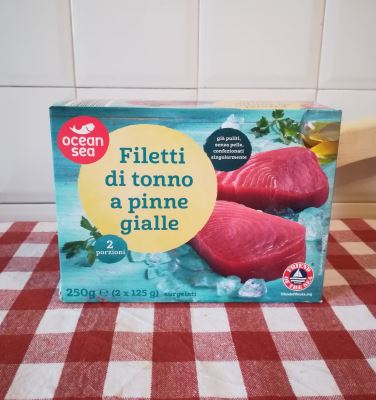 Filetti di tonno a pinne gialle