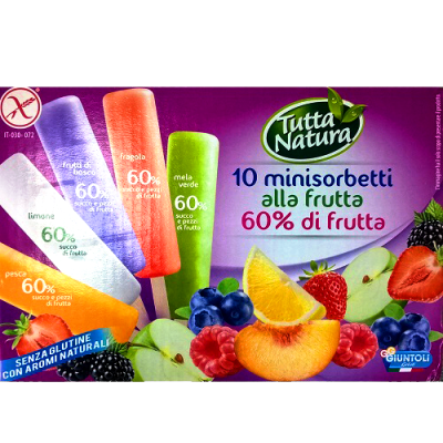Sorbetti alla frutta