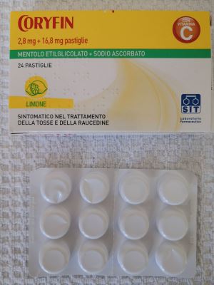 CORYFIN pastiglie  per trattamento della tosse 