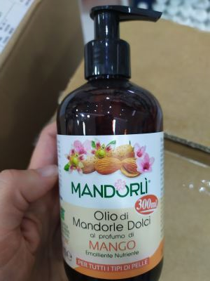 Olio di mandorle dolci al profumo di mango