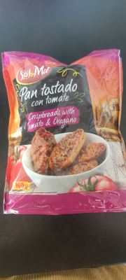 Crostini pomodoro e origano 