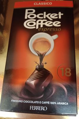 Pocket coffee espresso 18 pezzi