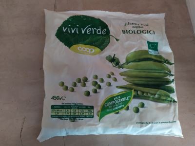 Piselli fini surgelati - Biologici