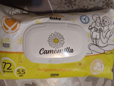 Salviette Baby camomilla