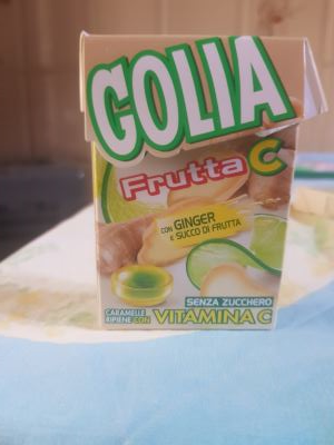 Golia al gusto  di ginger e succo di frutta