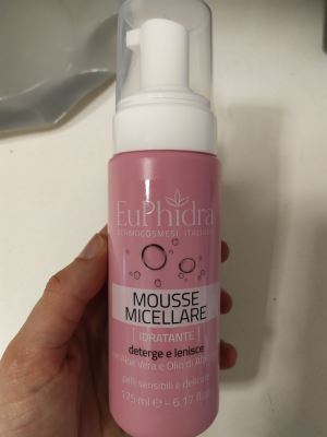 Mousse Micellare - deterge e lenisce - pelli sensibili e delicate