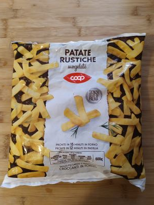 Patate rustiche surgelate