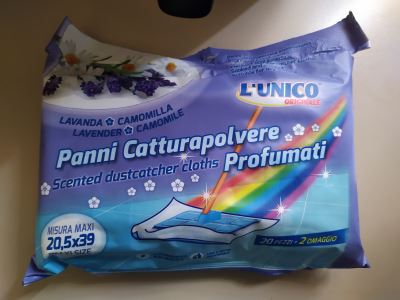 Panni catturapolvere lavanda & camomilla