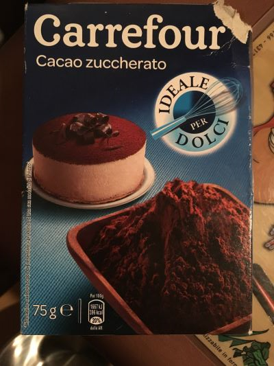 Cacao zuccherato