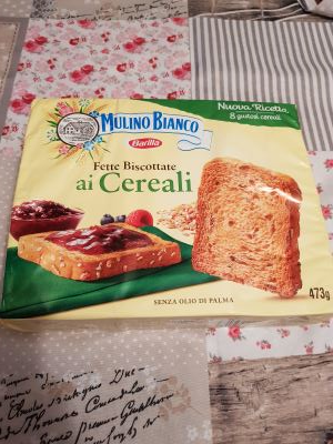 fette biscottate ai cereali