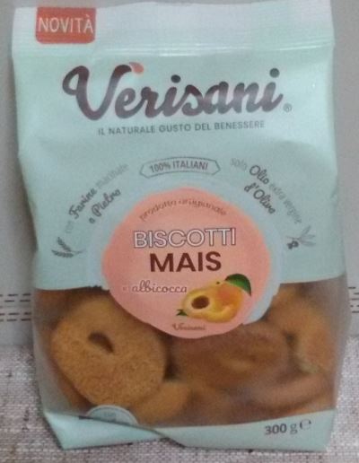Biscotti mais e albicocca