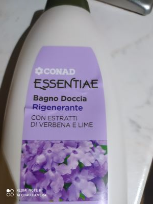 Essentiae Bagno doccia rigenerante con estratti di verbena e lime