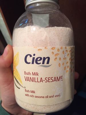 sali da bagno alla vaniglia Bath milk Vanilla-sesame