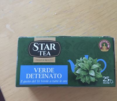 Te verde deteinato