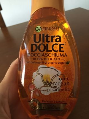 Ultra dolce olio di argan e di camelia