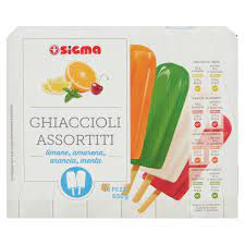 Ghiaccioli assortiti