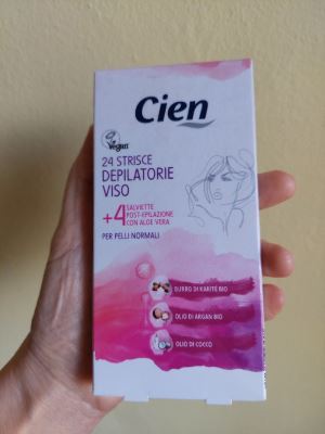 Strisce depilatorie viso