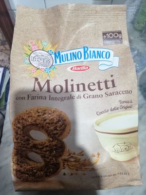 molinetti con farina integrale di grano saraceno 