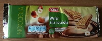 Wafer alla nocciola