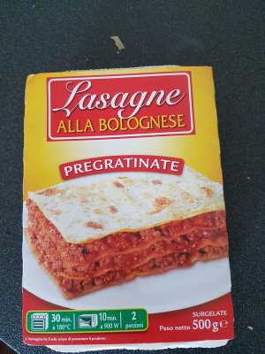 Lasagne alla bolognese 
