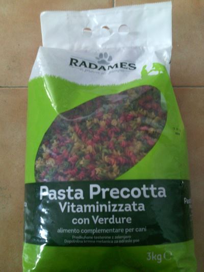 Pasta precotta vitaminizzata con verdure 