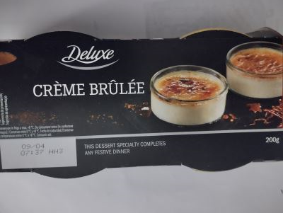 Crème brulee