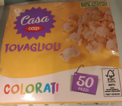 Casa coop tovaglioli colorati