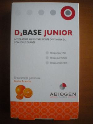 D3Base Junior gusto arancio