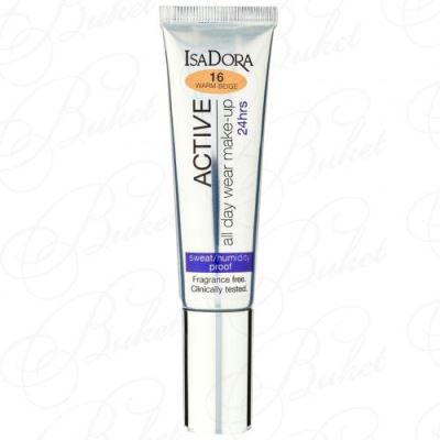Active all day wear make-up 16 warm beige