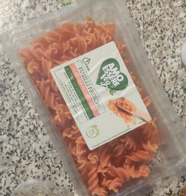 Fusilli freschi di farina di lenticchie 