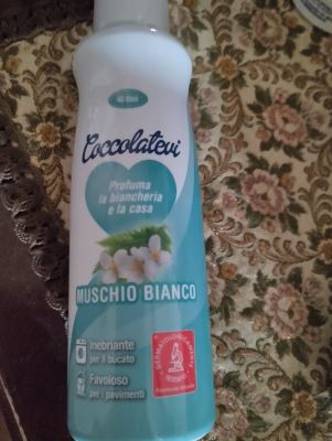 Profumazione per bucato al muschio bianco