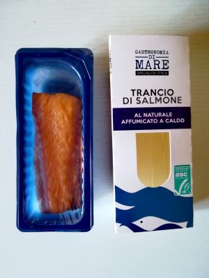 Trancio di salmone al naturale
