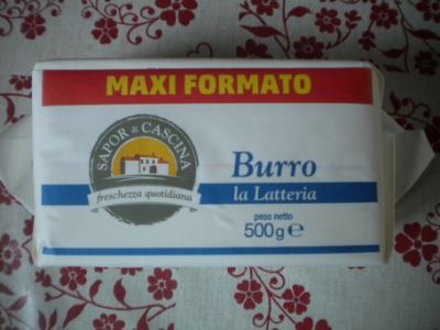 Burro maxi formato 500 grammi