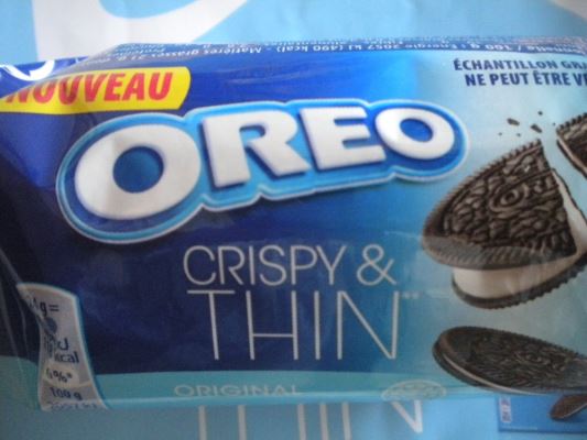 Oreo crispy & thin