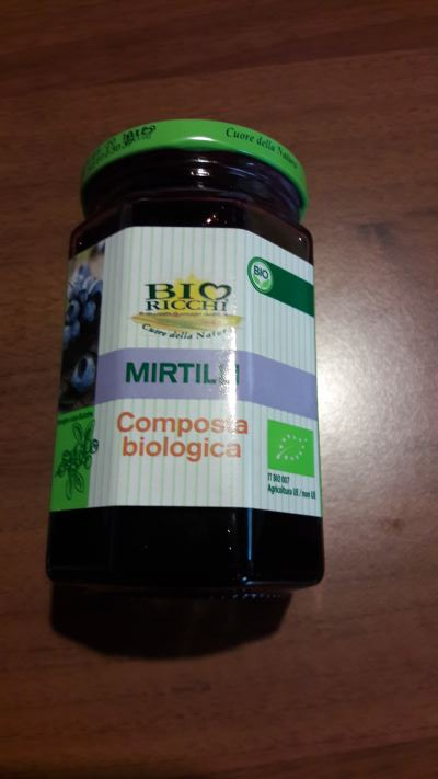 Mirtilli composta biologica