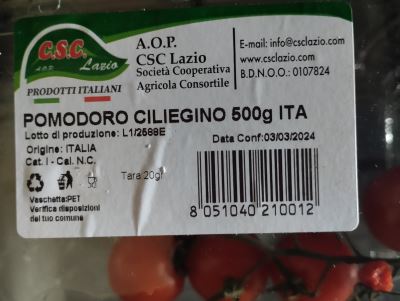 Pomodorino ciliegino 