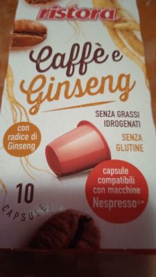 Caffè e Ginseng capsule compatibili nespresso