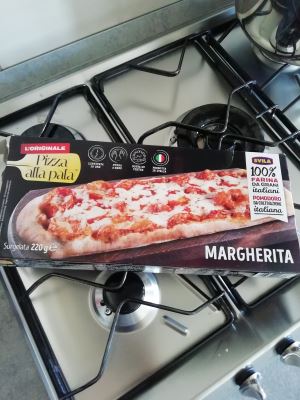 Pizza alla pala Margherita surgelata 
