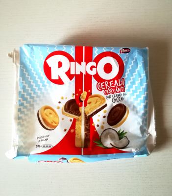 Ringo cereali croccanti con crema al cocco 