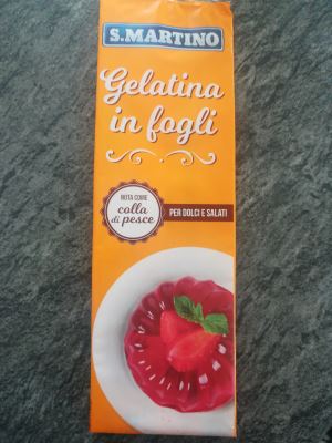 Gelatina in fogli