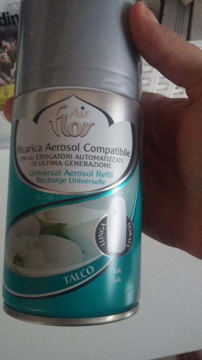 Ricarica aerosol talco