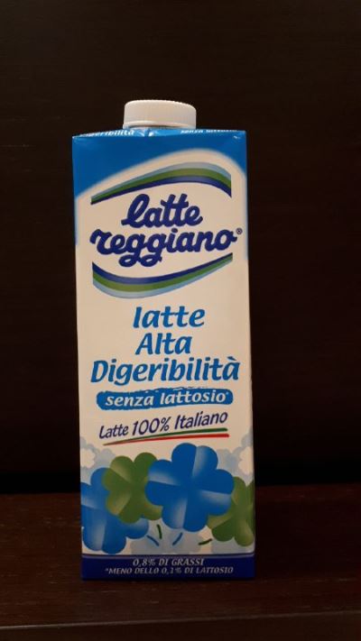 latte Reggiano alta digeribilità
