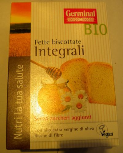 Fette biscottate integrali bio Germinal