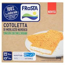 Cotoletta di merluzzo nordico