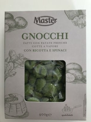 Gnocchi con ricotta e spinaci