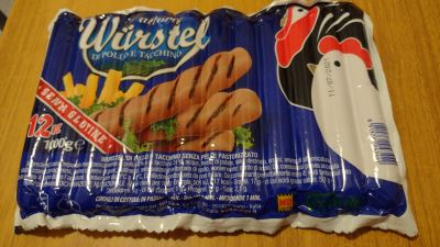 Wurstel di pollo e tacchino